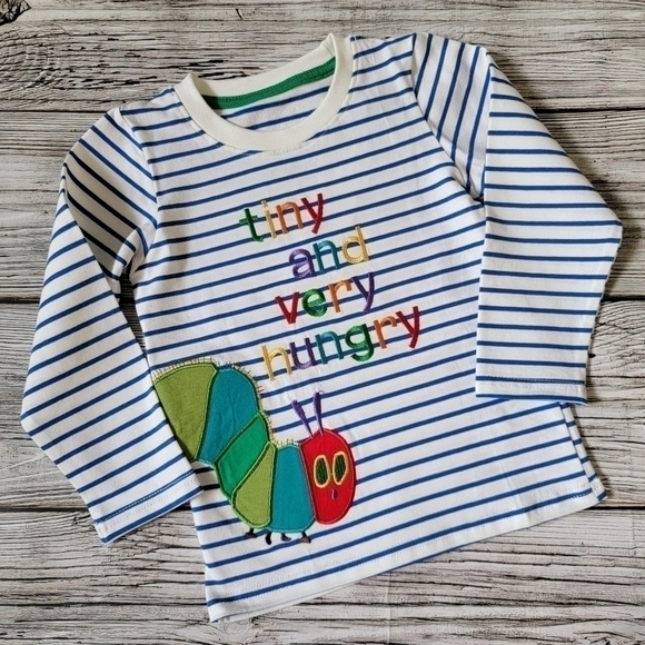 The Very Hungry Caterpillar Long-Sleeve Top NWT - Picture 1 of 5